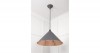 Smooth Copper Hockley Pendant in Bluff