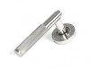 Polished Marine SS (316) Brompton Lever on Rose Set (Beehive) - Unsprung