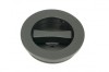 Matt Black 60mm Plain Round Pull - Privacy Set