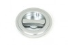 Satin Chrome 60mm Art Deco Round Pull - Privacy Set