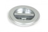 Satin Chrome 75mm Art Deco Round Pull - Privacy Set