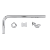 BC Designs Exposed Low Bath Trap with Adaptor & Pipe
