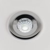 10 Pack - Polished Chrome LED Downlights, Fire Rated, Fixed, IP65, CCT Switch, High CRI, Dimmable