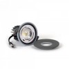 4 Pack - Graphite Grey LED Downlights, Fire Rated, Fixed, IP65, CCT Switch, High CRI, Dimmable