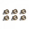 6 Pack - Polished Brass LED Downlights, Fire Rated, Fixed, IP65, CCT Switch, High CRI, Dimmable