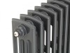 Edwardian Radiator 750mm - 19 Sections - Anthracite