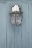 Hopkin Nickel IP65 Prismatic Glass Outdoor & Bathroom Wall Light