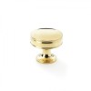 Finish (Select from Range Below): Unlacquered Brass,  Cupboard Knobs Option 1: Knob 38mm