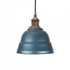 Racing Blue Lincoln Painted Pendant Light