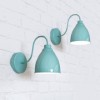 Oxford Vintage Wall Light Duck Egg Blue Turquoise