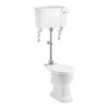 Standard Close-Coupled Pan With Standard Lever Cistern & Medium-Level Flush Pipe Kit