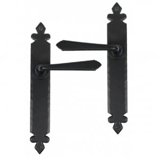 Cromwell Lever Lock Set - Pewter