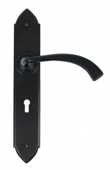 Curved Gothic Lever Lock Set