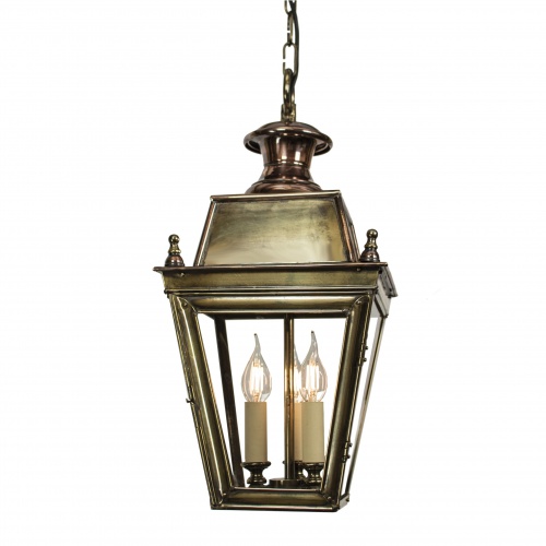 Balmoral Hanging Lantern Small With 3 Light Cluster