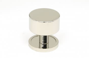 Polished Nickel Kelso Cabinet Knob - 32mm (Plain)