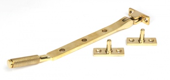 Polished Brass 8'' Brompton Stay