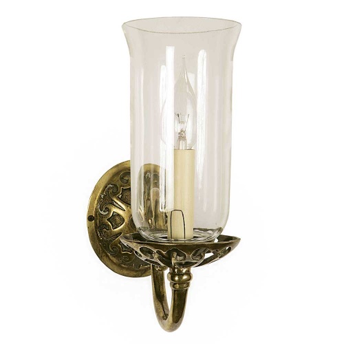 Limehouse Empire Wall Light With Storm Glass
