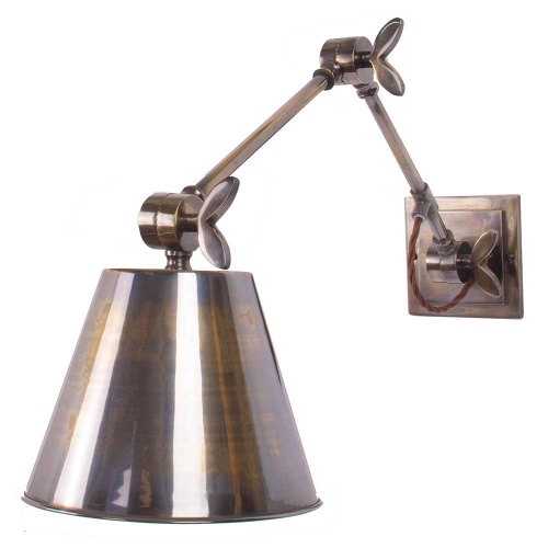 Limehouse Lighting Library Double Adjustable Wall Light