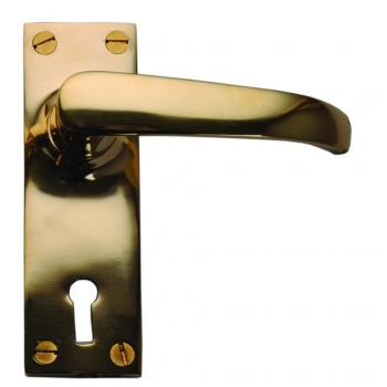 Cardea Brass Lever Lock Set