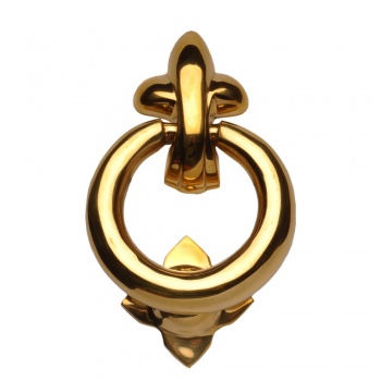 Ring Door Knocker - Brass