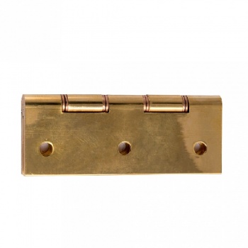 Butt Hinge (Phosphor Bronze Washer) - Brass 100 x 75mm