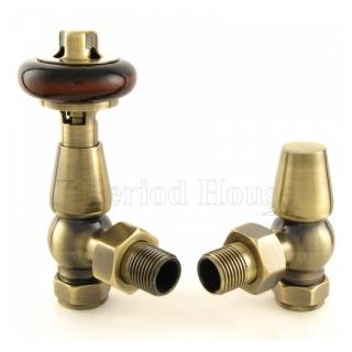 Windsor Cast Iron Radiator Valve Antique Brass