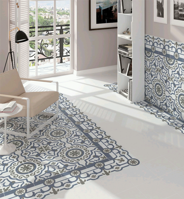 Floor Tiles Moroccan Wood