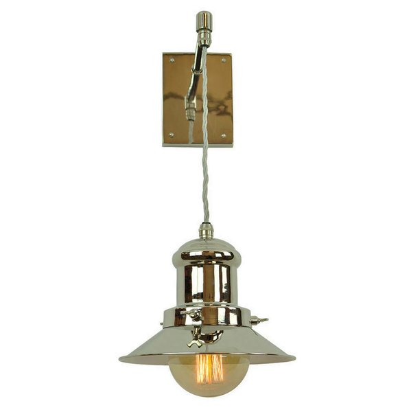 Edison Small Single Adjustable Height Wall Light