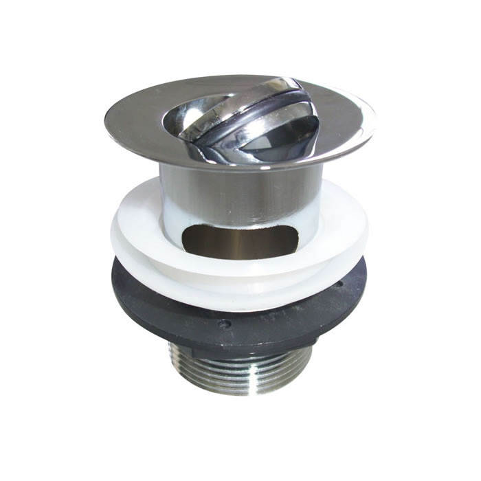 Fliptop basin waste slotted