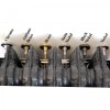 Cast Iron Radiator Luxury Wall Stay Bracket - Satin Brushed Nickel