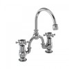 Birkenhead 2 Tap Hole Arch Mixer with Curved Spout (200mm centres)