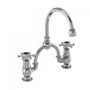 Birkenhead 2 Tap Hole Arch Mixer with Curved Spout (230mm centres)