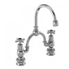 Claremont 2 Tap Hole Regent Arch Mixer with Curved Spout (230mm centres)