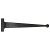 Black 18'' T Hinge (Pair)