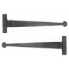 Beeswax 18'' T Hinge (Pair)