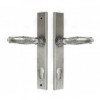 Pewter Patina Cottage Slimline Lever Espag. Lock Set