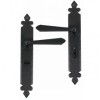 Black Cromwell Sprung Lever Bathroom Set