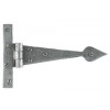 Pewter 6'' Arrow Head T Hinge (Pair)