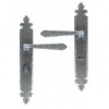 Pewter Cromwell Sprung Lever Bathroom Set