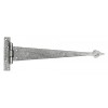 Pewter 15'' Arrow Head T Hinge (Pair)