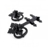 Black Shakespeare Latch Set