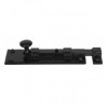 Black 6'' Straight Knob Bolt
