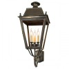 Limehouse Balmoral Wall Light (Large) With Three Light Cluster