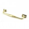 Aged Brass 300mm Art Deco Pull Handle