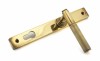 Aged Brass Brompton Slimline Lever Espag. Lock Set