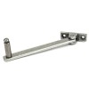 Pewter 6'' Roller Arm Stay