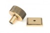 Polished Bronze Brompton Cabinet Knob - 32mm (Square)
