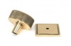 Polished Bronze Brompton Cabinet Knob - 38mm (Square)