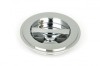 Polished Chrome 75mm Art Deco Round Pull - Privacy Set