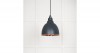 Smooth Copper Brindley Pendant in Soot